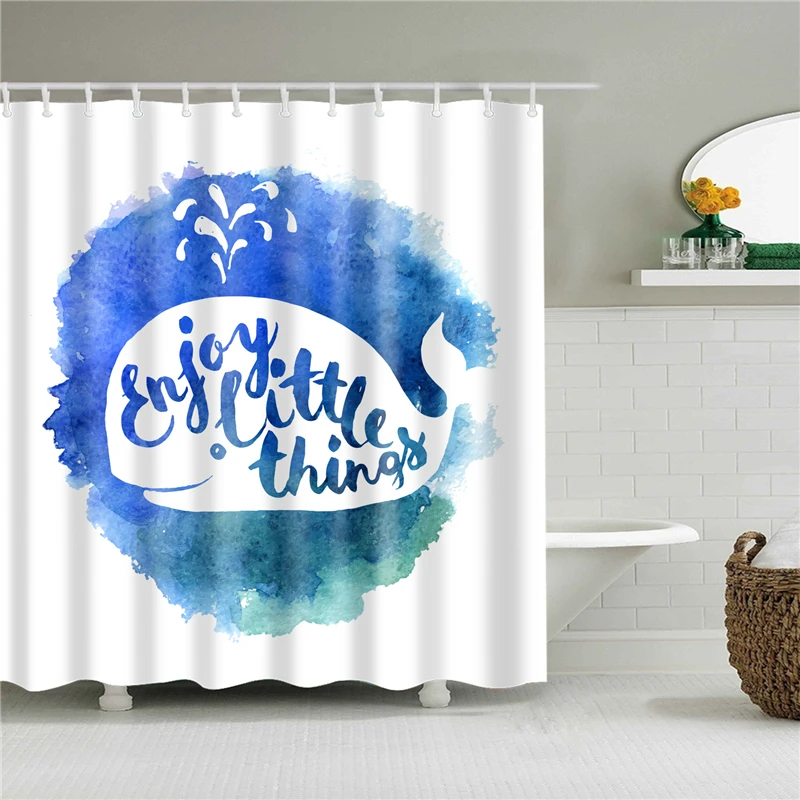 D0328 Животные Собака cortinas de bano navidad Mildewproof ванная комната занавеска для душа украшение дома полиэстер ткань для Ванной Экраны - Цвет: D0328