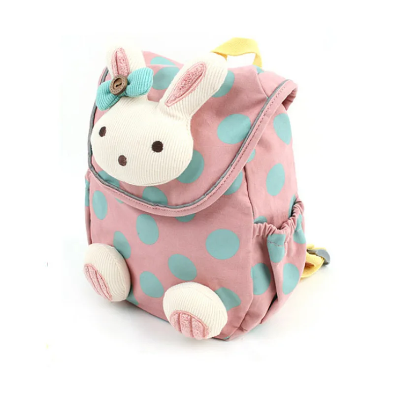 Новинка 2019 маленькая школьная сумка с животным дизайном детская милым Кроликом