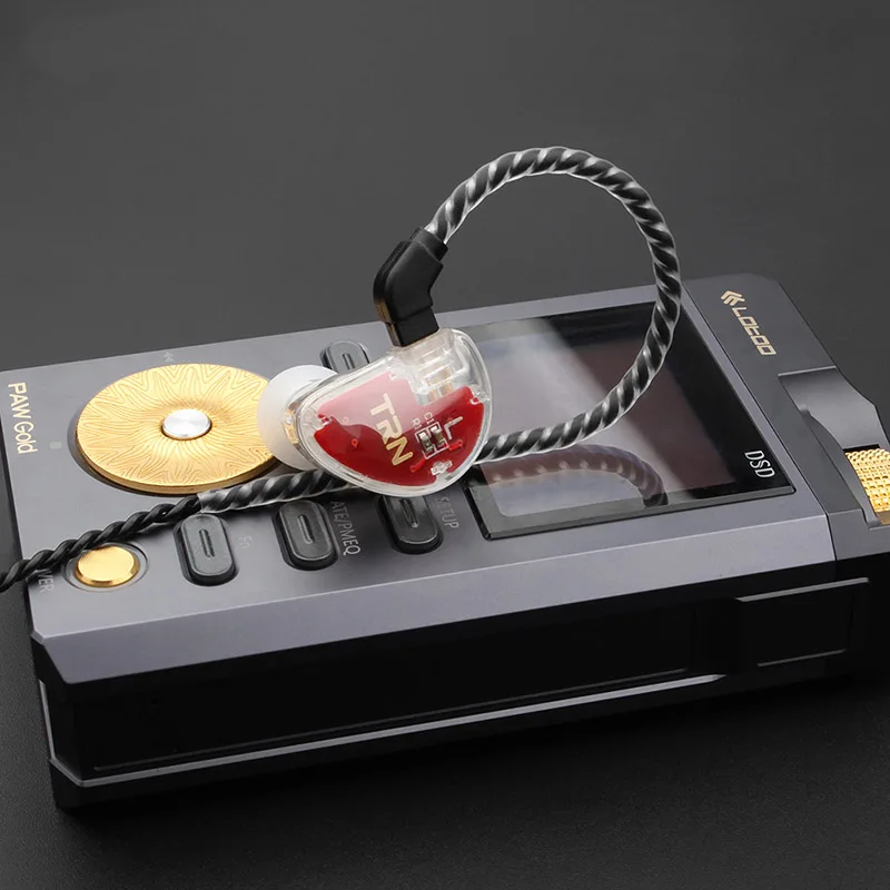 FDBRO гибридные мега бас наушники IEM Hi-Fi монитор металлические наушники 3 драйвера ушные наушники гарнитура 2Pin съемный кабель прозрачные наушники
