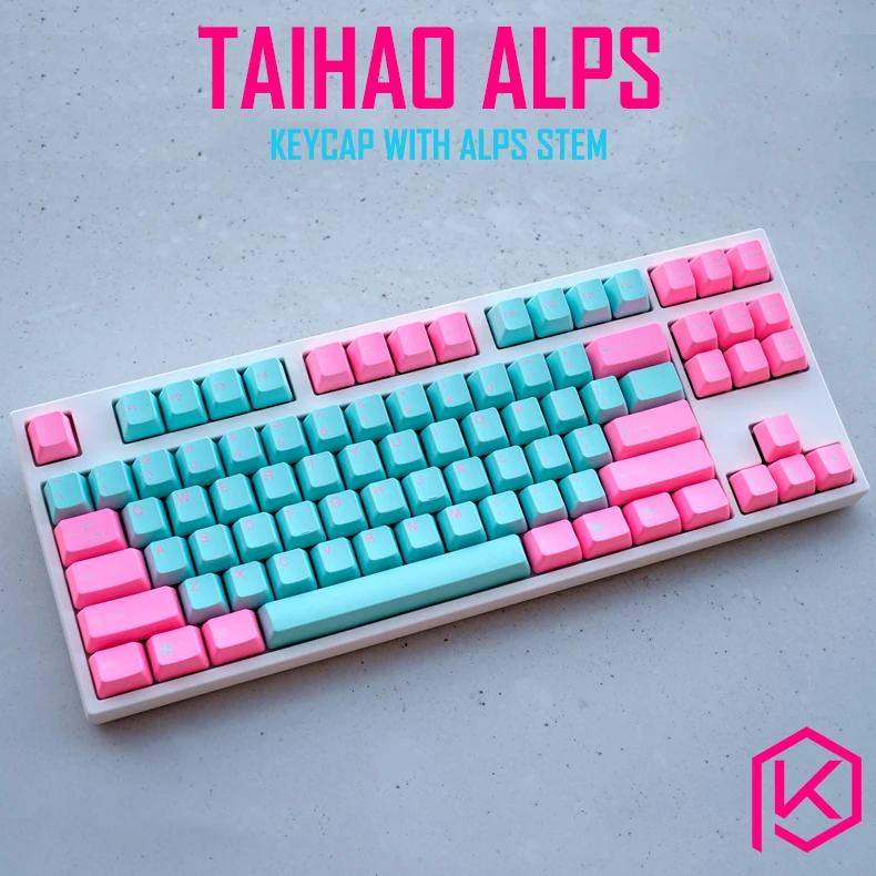Taihao alps miami tomcat abs двойные брелки для diy игровая механическая клавиатура для alps переключатели apc matias переключатели
