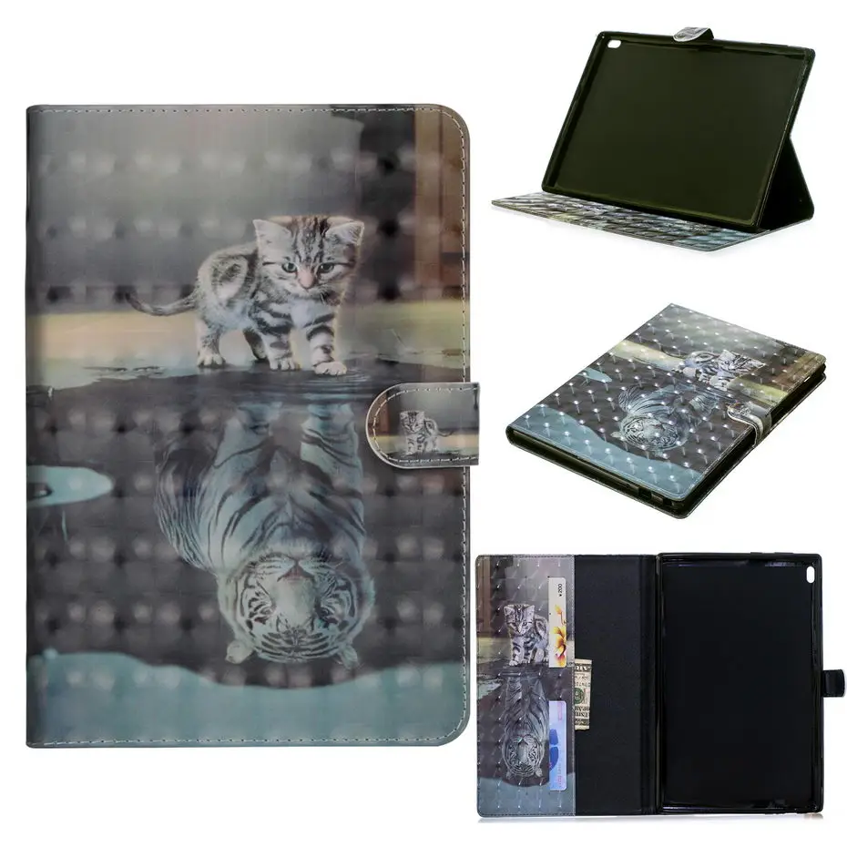 Кожаный чехол для lenovo TAB4 Tab 4 10 TB-X304L TB-X304F/N Smart Cover для lenovo Tab 4 10 Plus TB-X704L TB-X704F/N Funda чехол