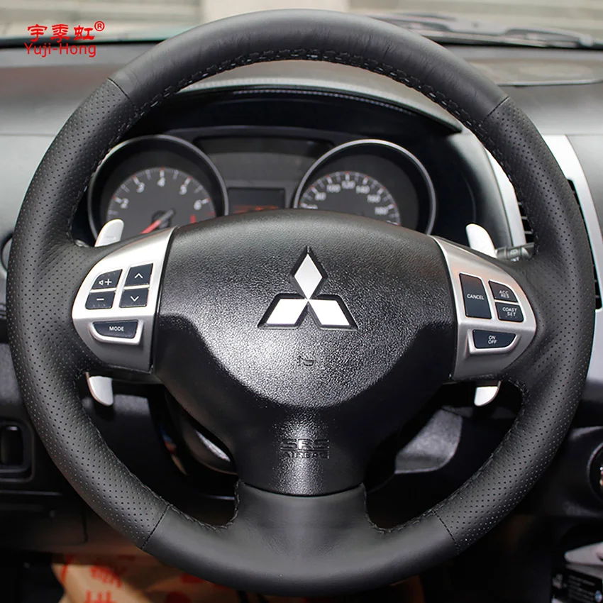 Чехлы из искусственной кожи на рулевое управление для Mitsubishi Lancer EX ASX Outlander 2006 2012