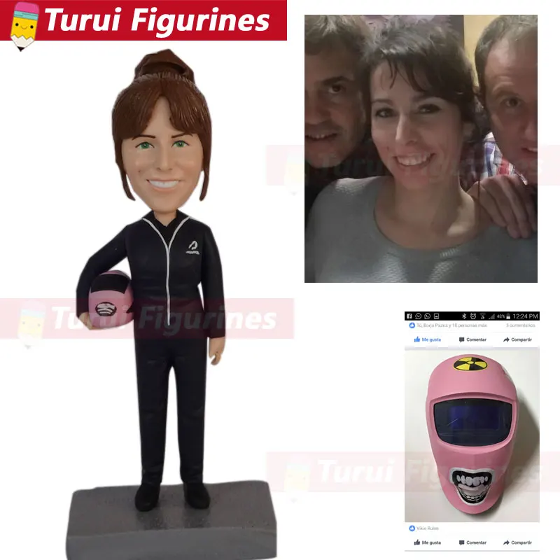 Милые мини фигурки 3d фигурка себя миниатюрная скульптура репродукция фотография