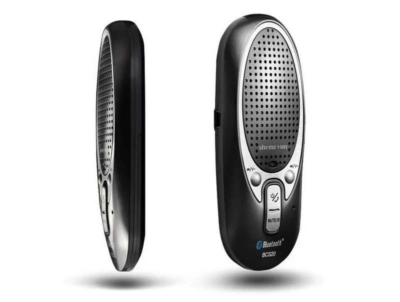 Экстремальный тонкий солнцезащитный козырек клип Bluetooth громкая связь Голосовая активация с автомобильным зарядным устройством Мини Bluetooth автомобильный комплект громкой связи провод