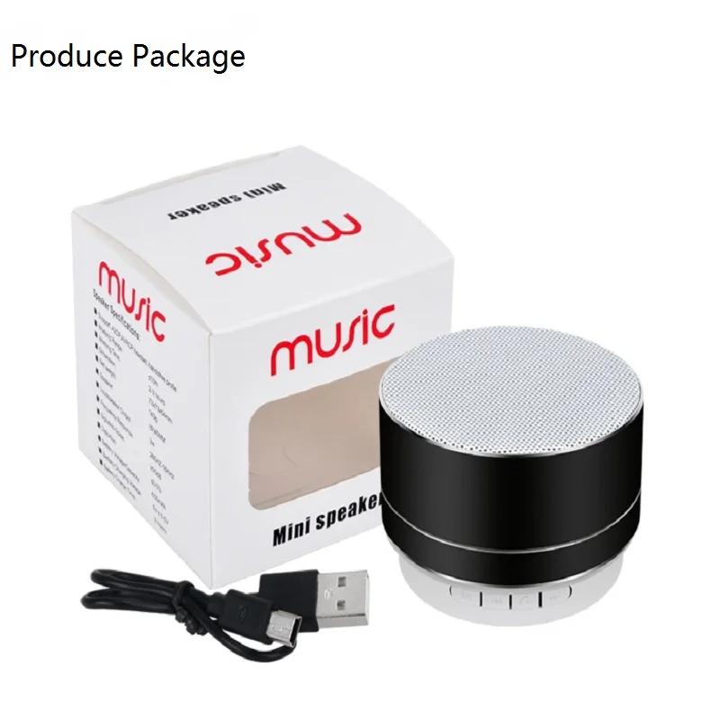 Betreasure A10 Беспроводной Bluetooth Динамик Металл Мини Портативный Subwoof звук с
