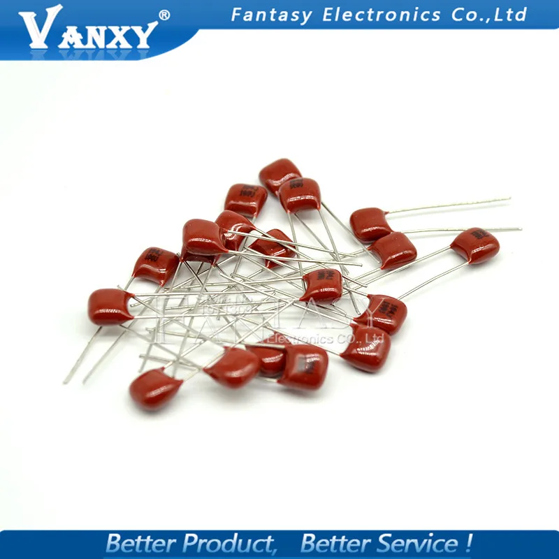 20 шт 100V104J шаг 5 мм 100NF 0,1 мкФ 100V 104 CBB полипропиленовый пленочный конденсатор с алюминиевой крышкой