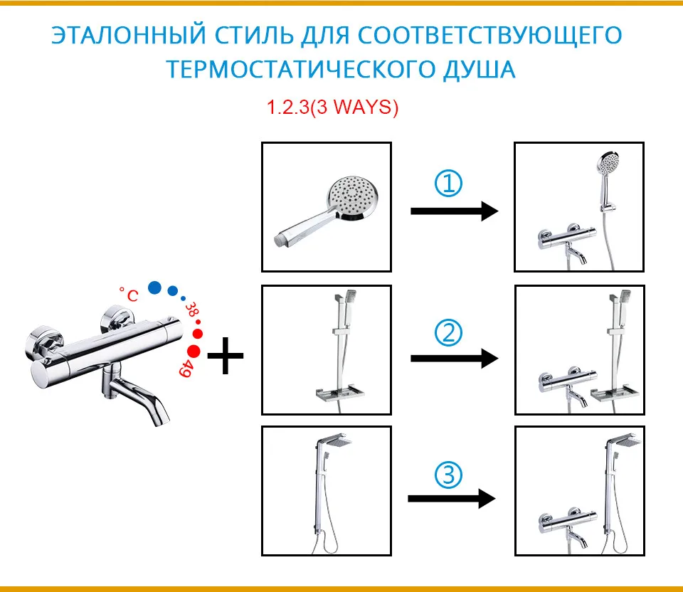 GAPPO смеситель для ванной комнаты Термостатический смеситель для душа смеситель для ванной комнаты Смеситель для ванны с термостатом набор для душа Душевая система