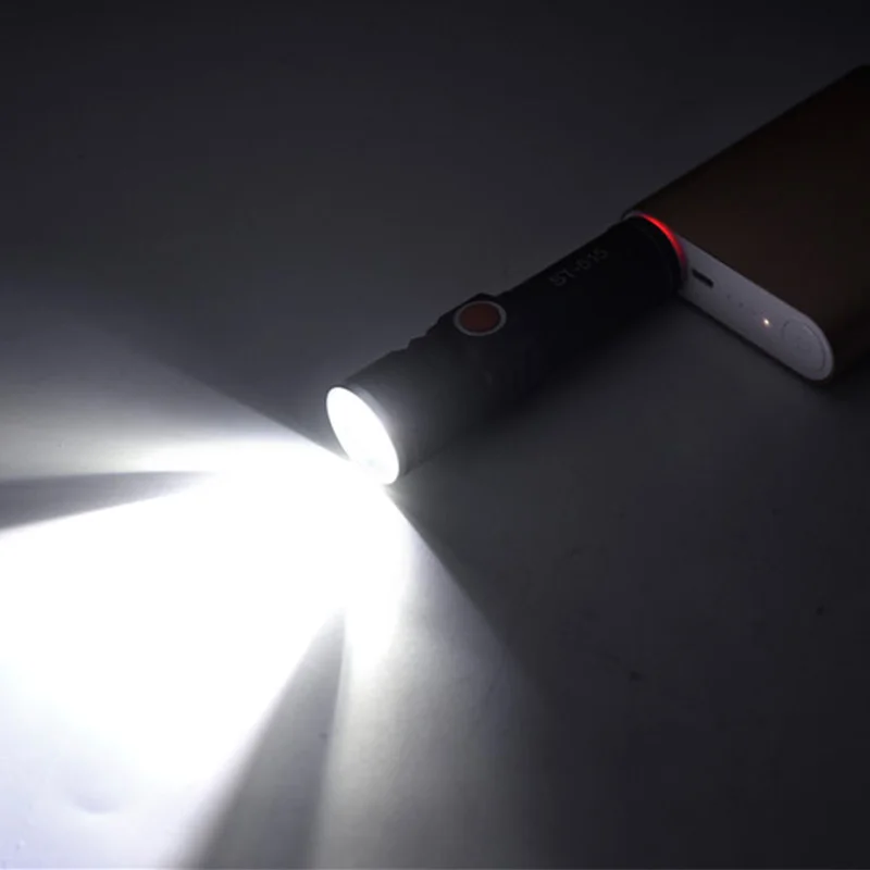 Перезаряжаемый USB фонарик yunmai с регулируемым лучом переносной стробоскоп