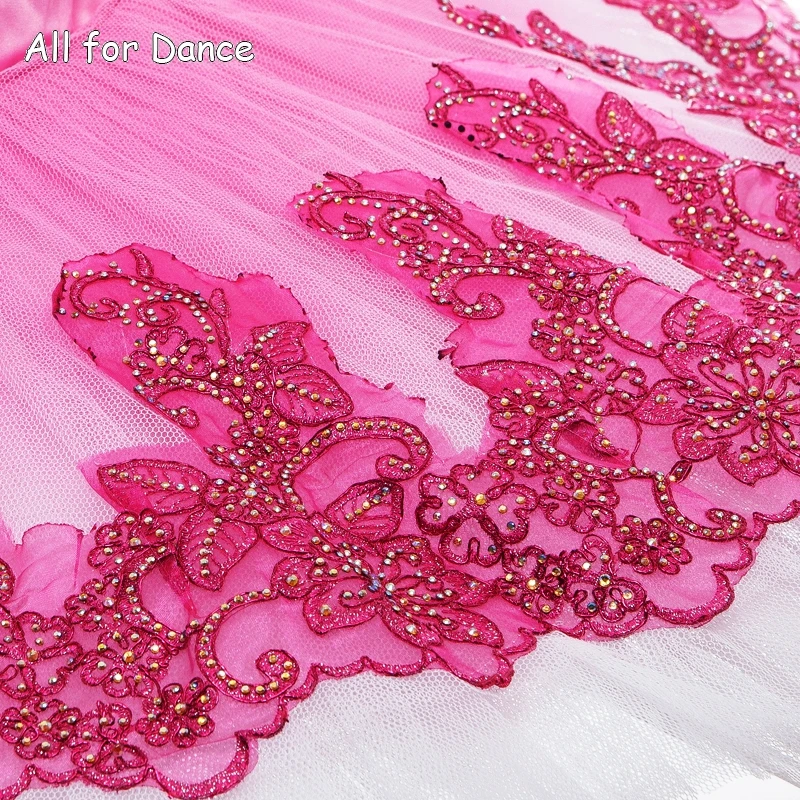 

2017 New Arrival Professional Ballet Tutu Sugar Plum Rose Red Women & Girl Stage Peroformance Ballet Tutu Ballerina Dance Tutu