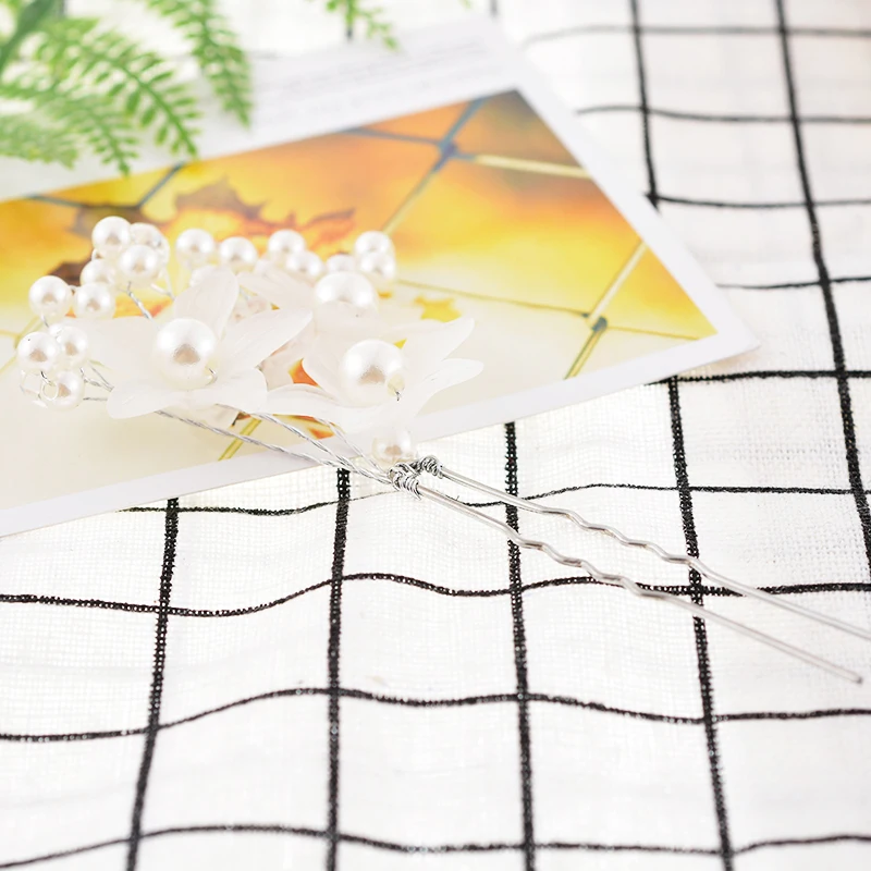 Свадебный аксессуар для волос Цветочная шпилька невесты красивый головной убор