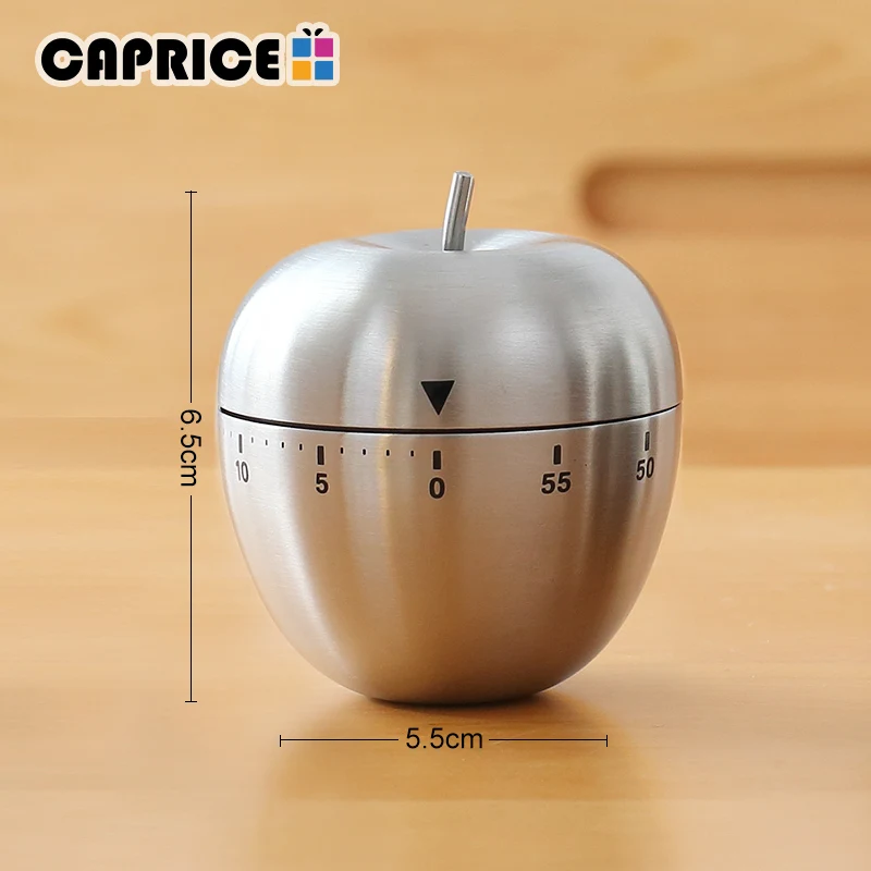 Кухонные Таймеры из нержавеющей стали секундомер механический таймер Apple