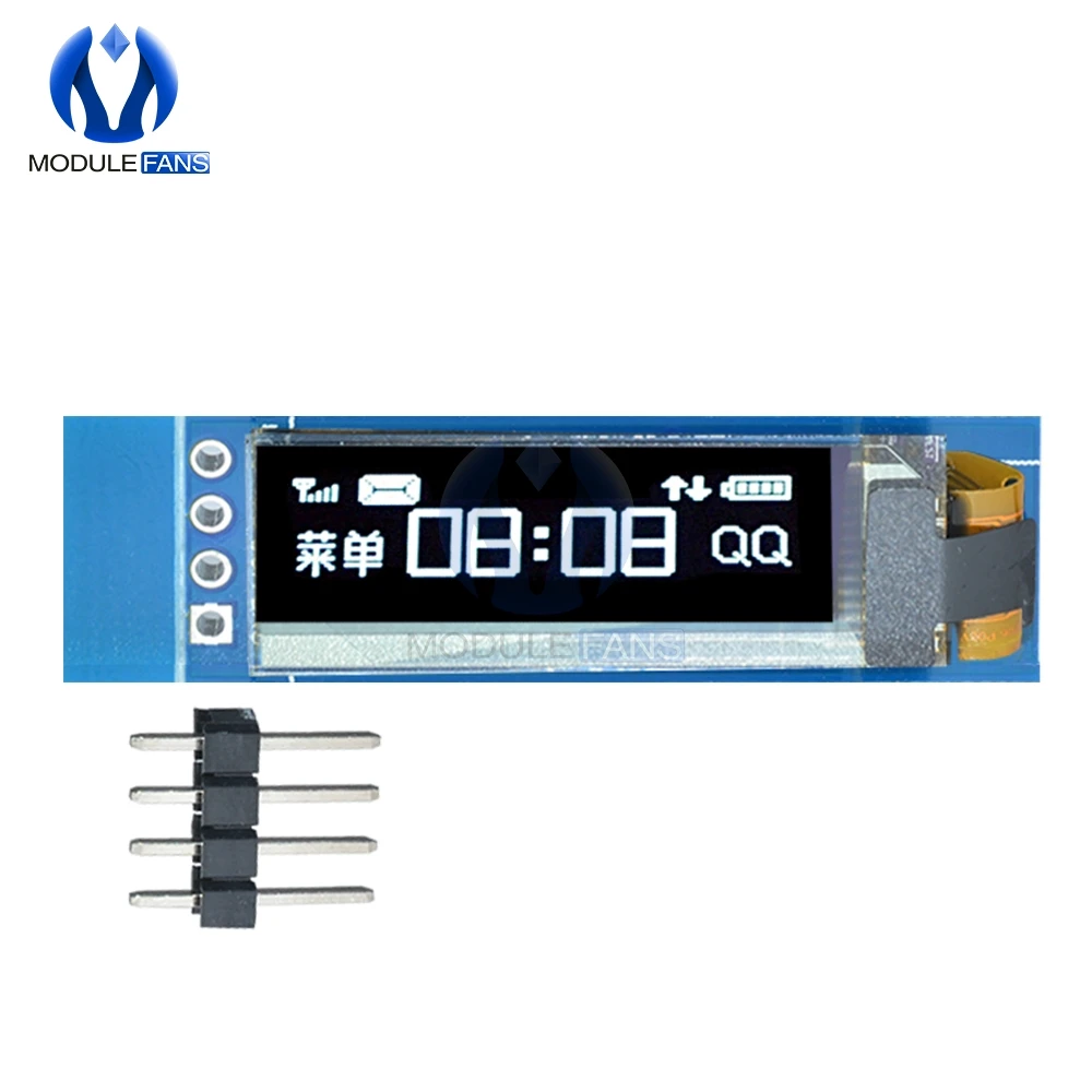 5 шт. SSD1306 синий/белый OLED ЖК-дисплей 0,91 дюймов 128x32 IIC igc серийный DIY драйвер модуля IC 0,9" 12832 для Arduino PIC