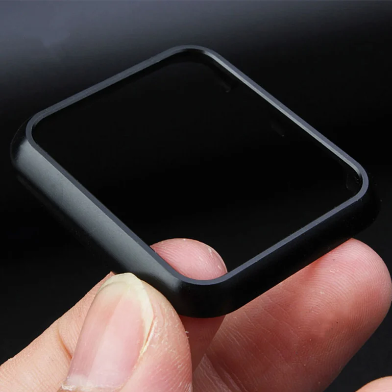 Luxury case Strap for apple watch series 5 4 3 SE 6  Aluminum Metal protector bumper for Apple watch cover 44mm 40mm 38mm 42mm