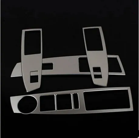 Автомобильный Стайлинг Дверь подлокотник Крышка для удаления из нержавеющей