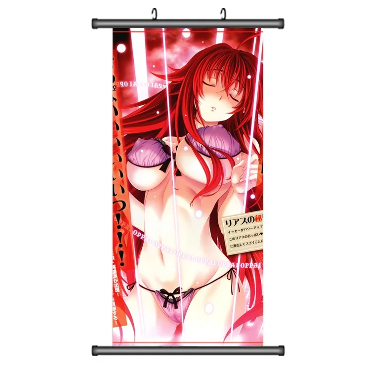 45X95 см высокая школа DXD Rias Азия Akeno сексуальный японский мультфильм аниме стены