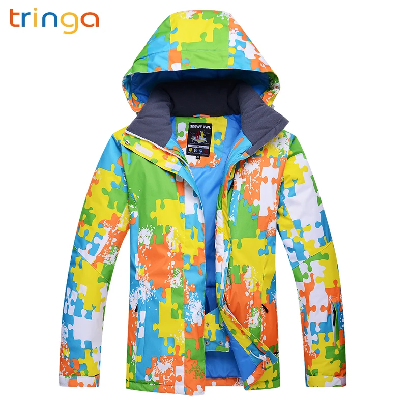 Лыжная куртка для мужчин зимняя водонепроницаемая лыжная верхняя одежда