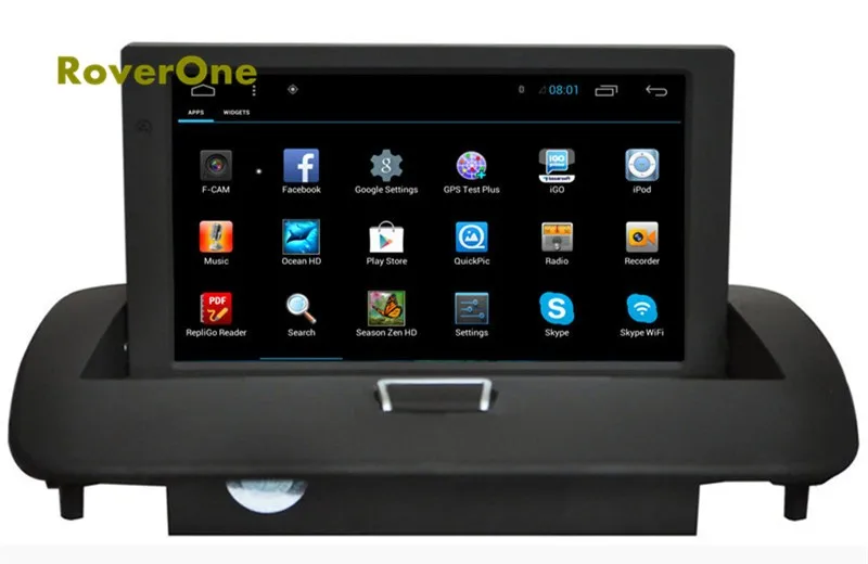 Для Volvo S60 C40 S40 C30 C70 V50 чистый Android 4,4 8 ''автомобильный Радио Стерео gps навигация мультимедиа головное устройство аудио видео плеер