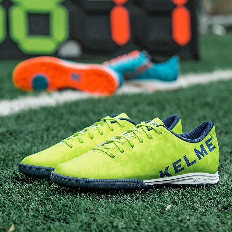 KELME Профессиональная футбольная обувь мужские спортивные футбольные бутсы TF подошва кроссовки chuteira futebol футбольные бутсы 6981302