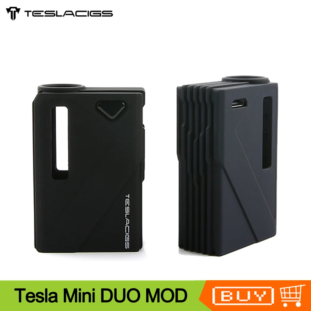 Оригинальный Tesla Mini Duo мод Встроенный 500 мАч батарея Регулируемое напряжение CBD