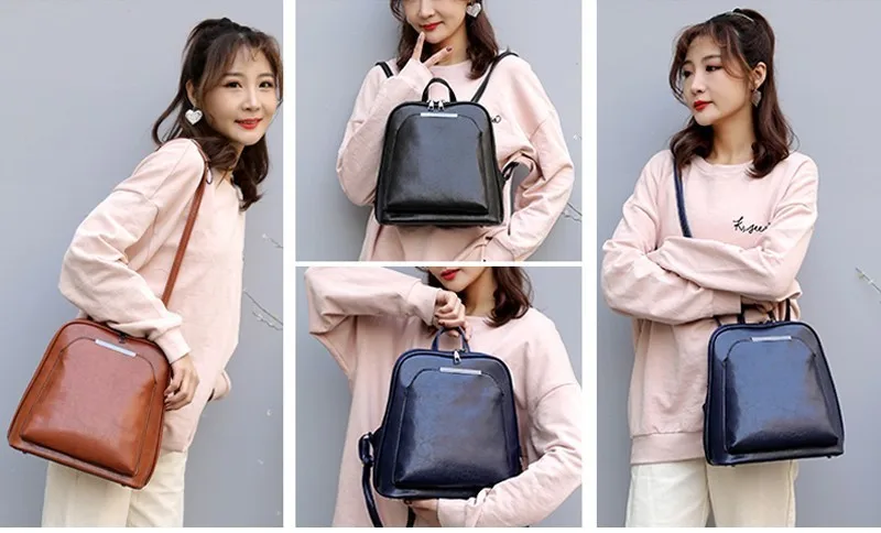 Женские кожаные рюкзаки, женские школьные сумки для девочек, Sac A Dos, женский рюкзак для девочек, Mochilas, рюкзак для женщин