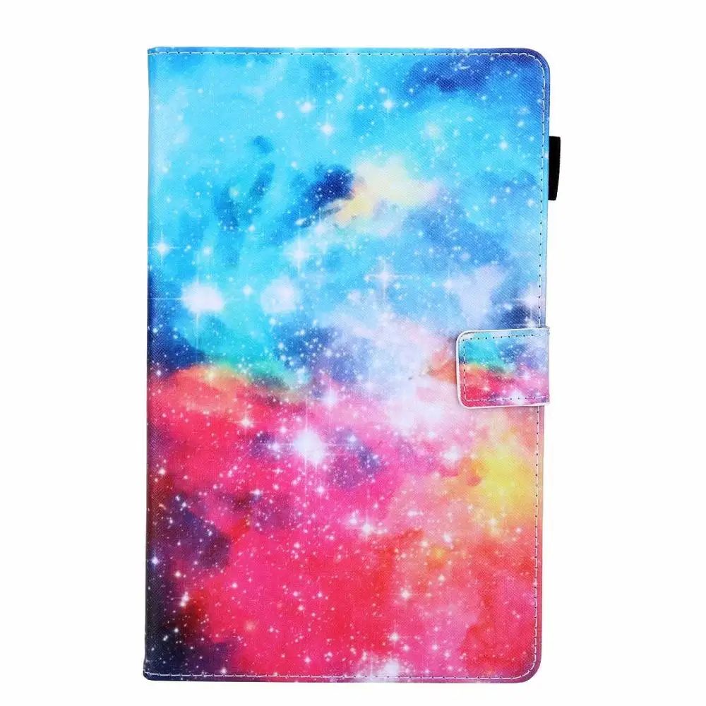 Flip Case For Samsung Galaxy Tab S5E 10.5 Inch 2019 T720/725 SM-T720 T725 Unicorn Cat Panda Smart Stand Cover Funda Capa | Компьютеры и