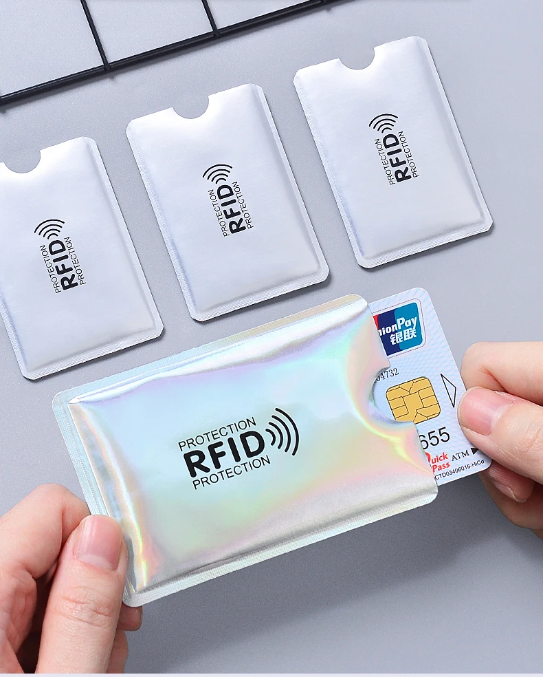 Хорошее качество Анти Rfid Блокировка ридер замок банк держатель для карт Защита Id банковский Чехол для карт NFC алюминиевый кредитный держатель для карт s