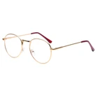 Женские и мужские модные очки с металлической оправой, женские оптические линзы Gpld, цветные очки для зрения, очки серые 024