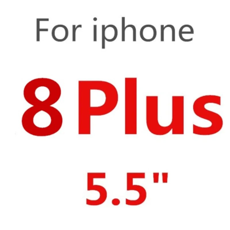 i8 plus 3D Curved tempered glass for iphone XS Max Xr X 8 7 6 6s soft edge screen protector for iPhone 6 6S 7 8 plus protective glass - Цвет: i8 plus