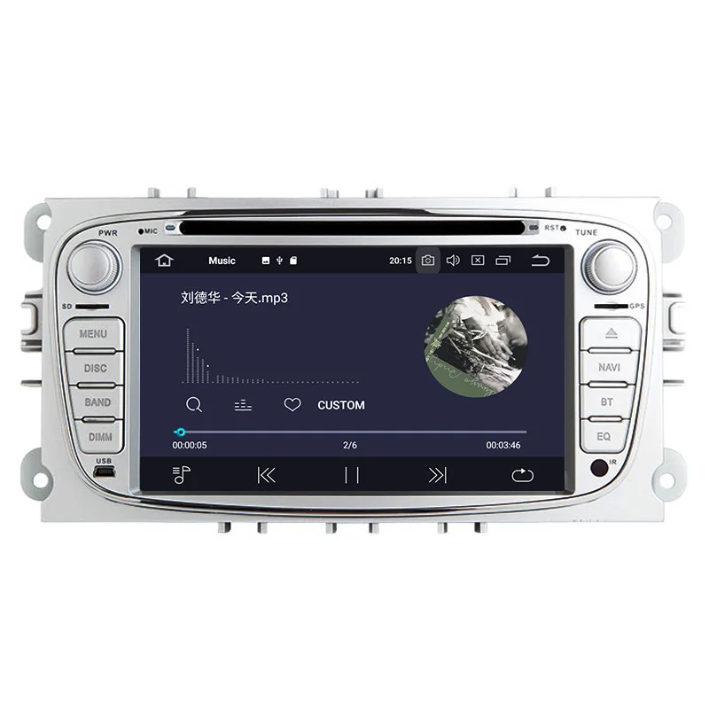 Android 9 4 + 32 ГБ автомобильная фотомагнитола экран ISP для Ford Focus 2004 2011 FORD MONDEO FOCUS Galax