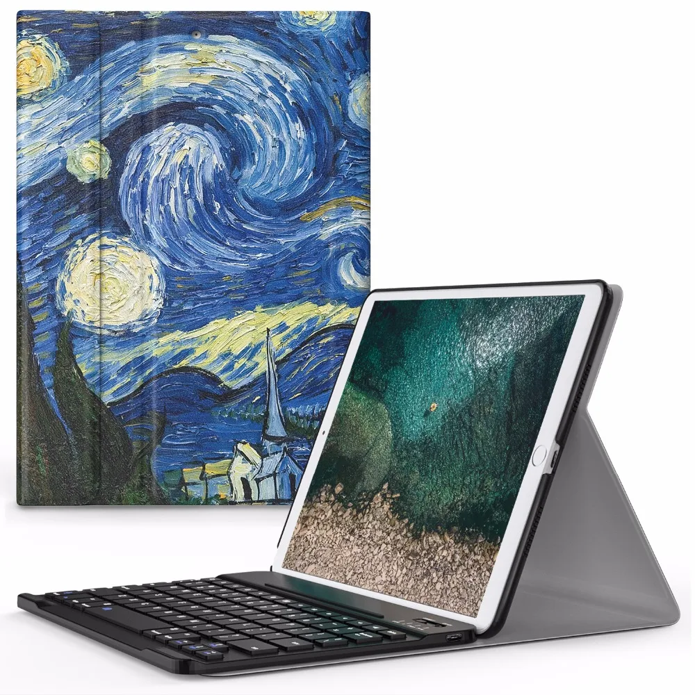 Чехол для клавиатуры для нового iPad Air(3-го поколения) 10," /iPad Pro 10,5-беспроводной чехол для клавиатуры для Apple iPad Air 3