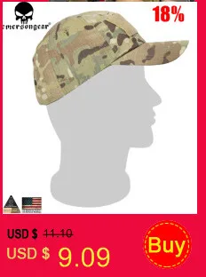Emersongear тактический страйкбол Снайпер камуфляж Boonie шапки непальская Кепка военные мужские американские военные аксессуары для пешего туризма
