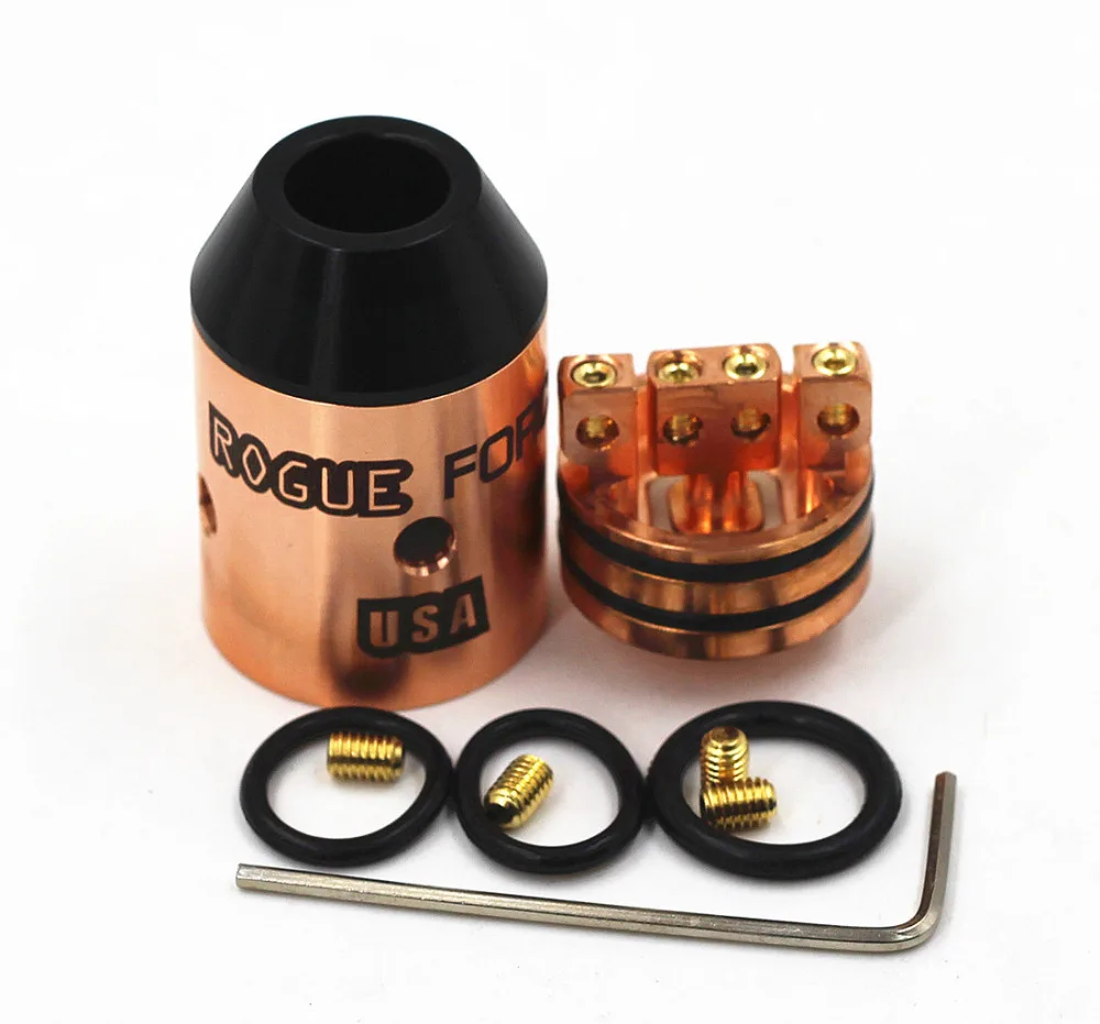 SXK Rogue Force 24 мм RDA Rebuildable Dripping Dripper атомайзер испаритель Vapor Vape Mech DIY Tank|Атомайзеры