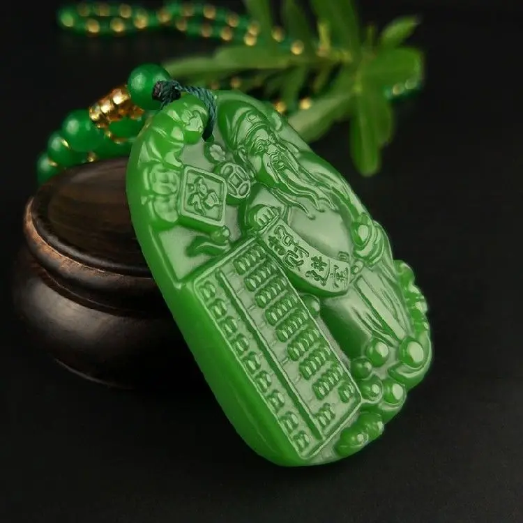 Koraba изысканные ювелирные изделия сертифицированные натуральный Hetian jade Jasper кулон