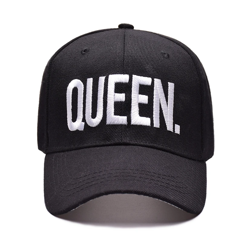 MNKNCL Лидер продаж бейсбольная кепка с вышитыми буквами King queen мужская шапка в