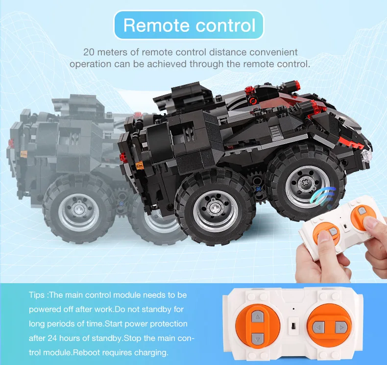 Yeshin игрушки с супергероями 07111 App-control Batmobile набор для детей, совместимый с новыми 76112 строительными блоками кирпича
