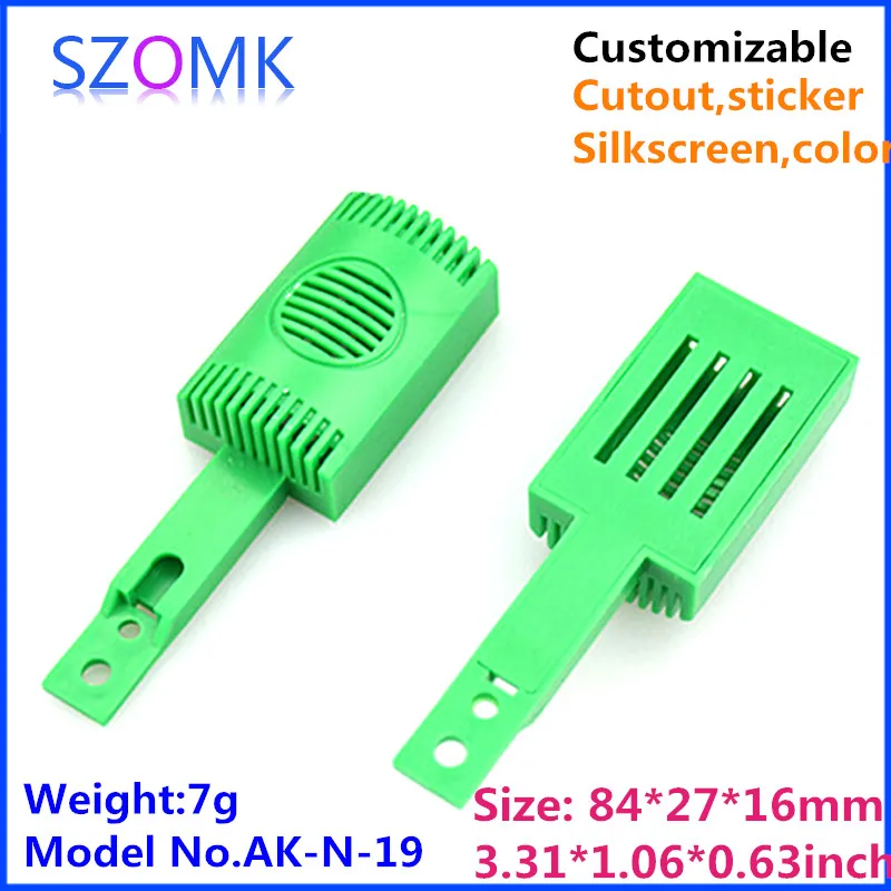 Пластиковая распределительная коробка szomk для датчика влажности (2 шт.) 84*27*16 мм