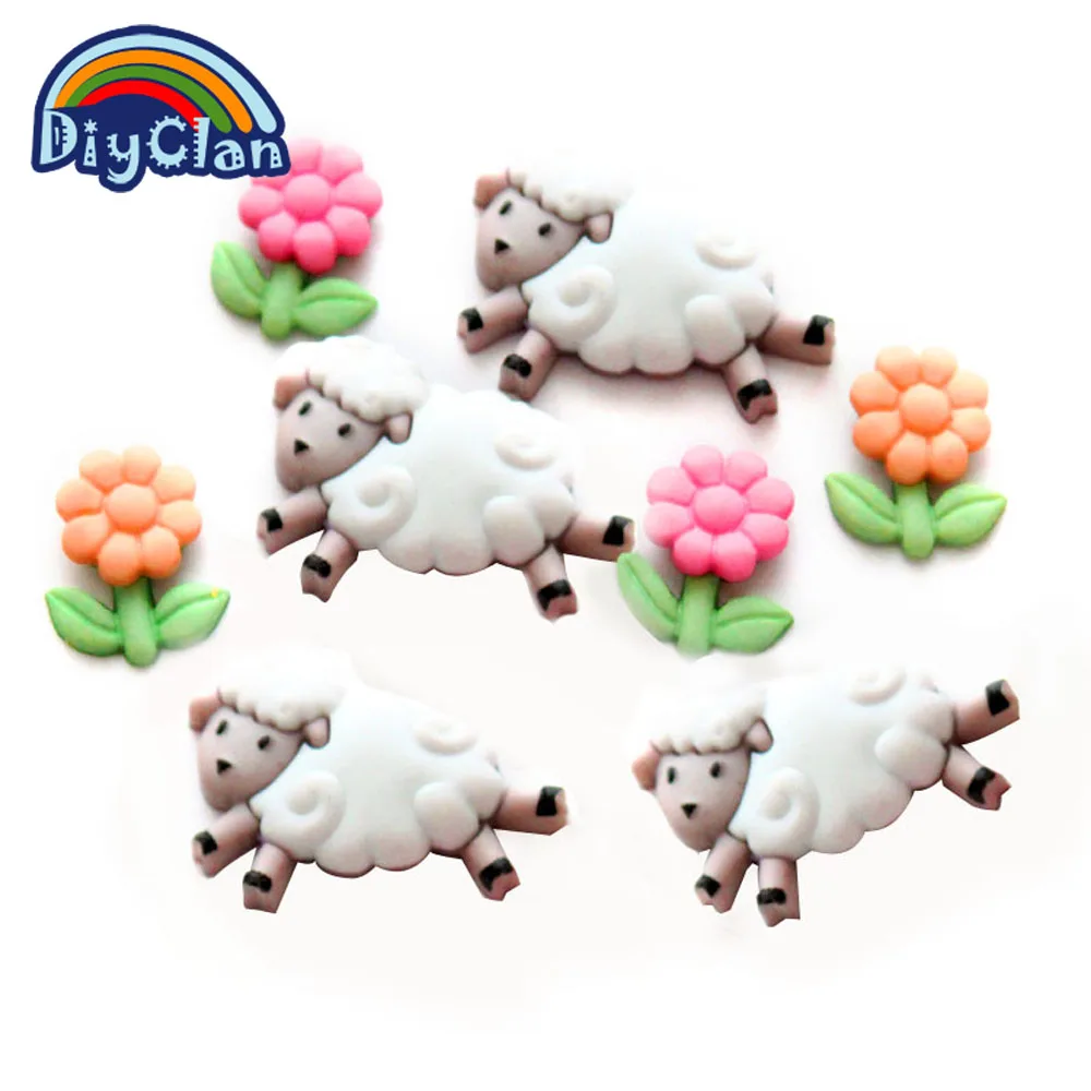 Силиконовая форма для шоколада и помадки с 3 цветами 4 ножниц украшения тортов