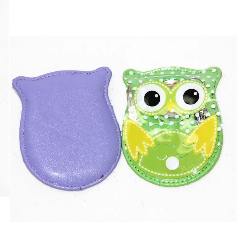 Набор для маникюра с милой совой 60 предметов инструменты дизайна ногтей ножницы