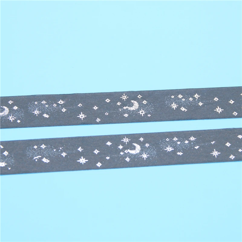 1 шт. бумажная Маскировочная лента Moon Stars Washi для скрапбукинга своими руками