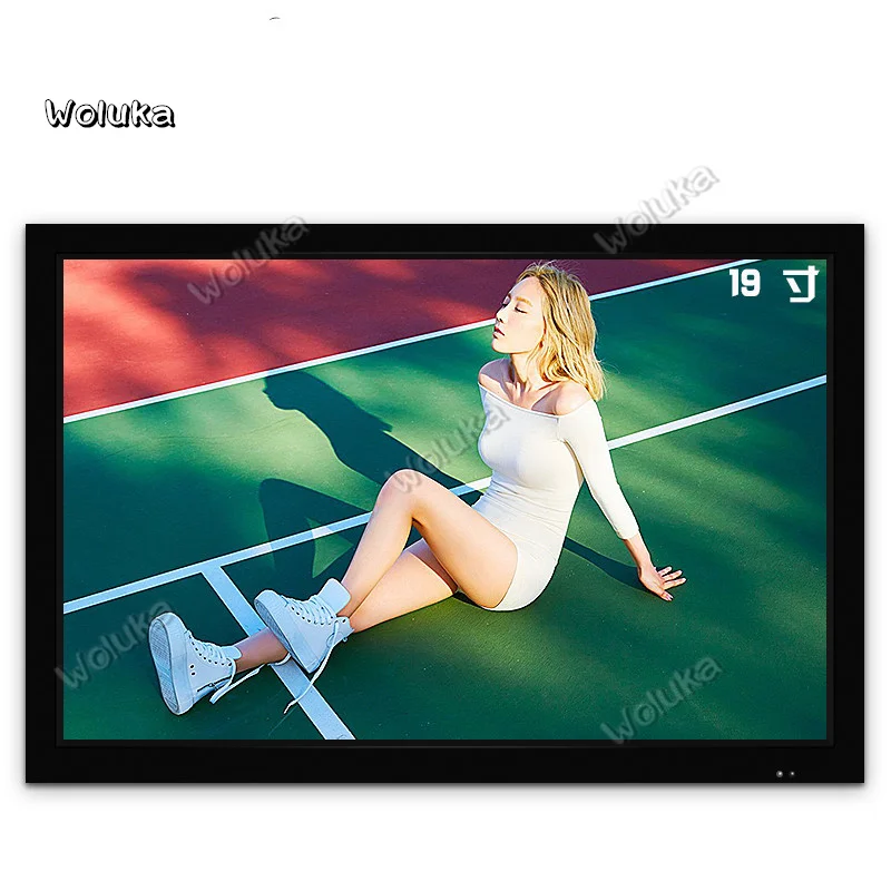 19 дюймовый ЖК монитор дисплей HD видеонаблюдения BNC CD50 W03|Эффект освещения сцены| |