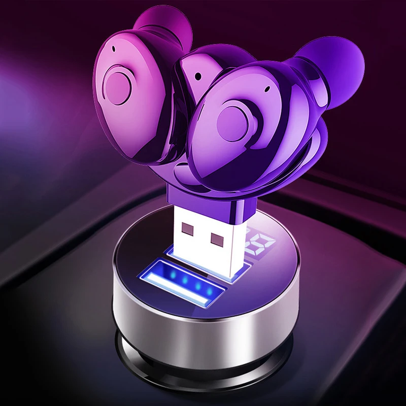 Беспроводные наушники ECHILI V5.0 Мини Bluetooth гарнитуры бинауральные для телефона