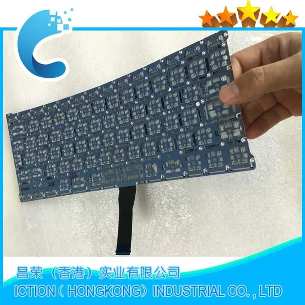 Совершенно новая Французская клавиатура AZERTY FR для MacBook Air 13 3 дюйма A1369 A1466 2011 2015