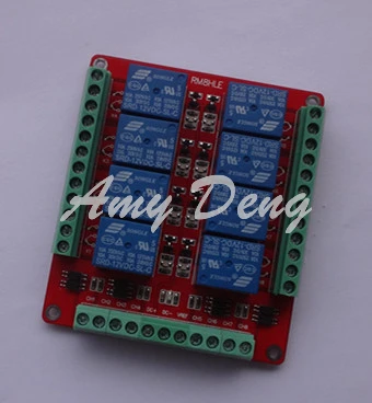 2 шт./лот 8-ходовой релейный модуль/оптопара/высокий уровень триггера/двойной PCB