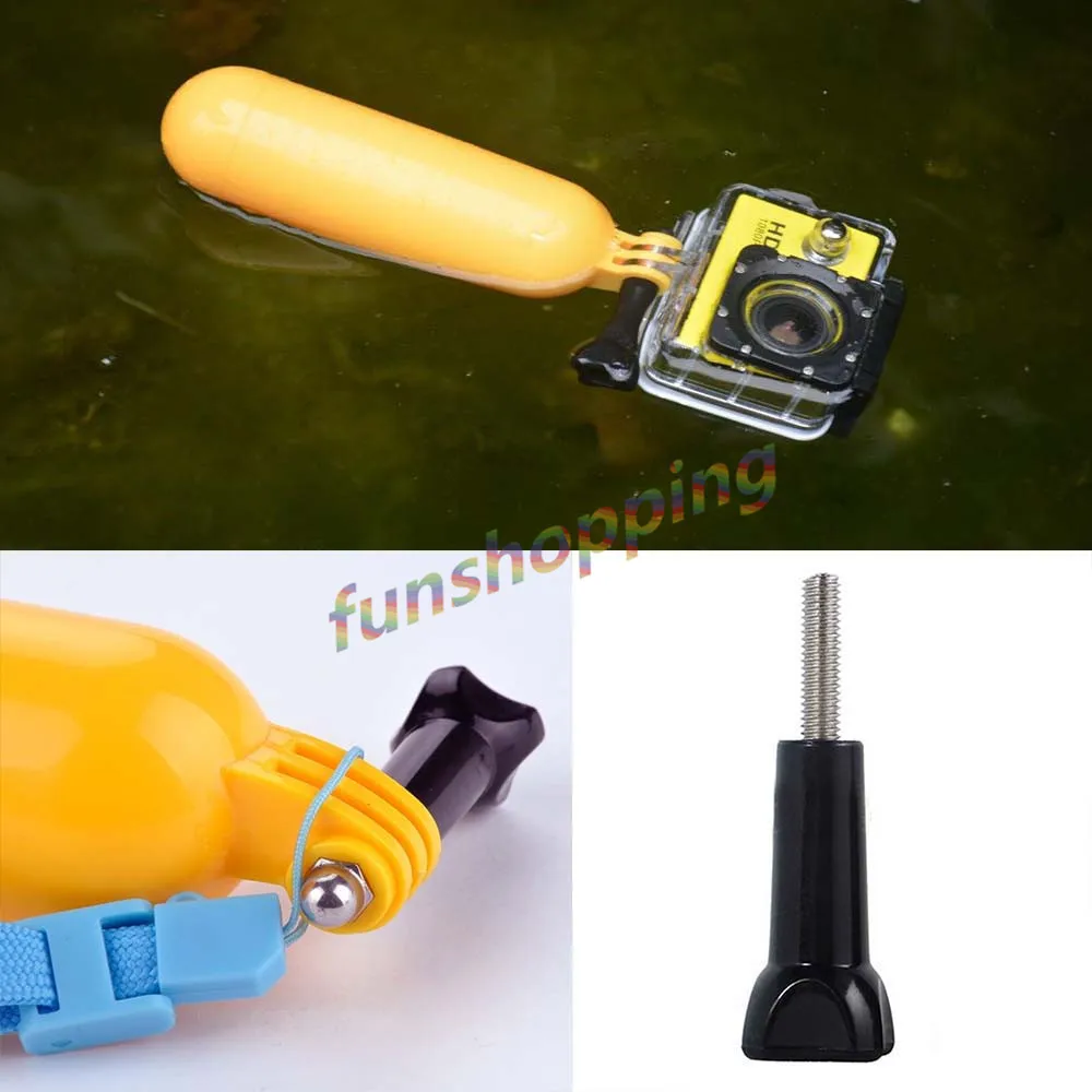 Плавающий поплавок Ручка монопод + губка коробка для Gopro HD Hero 4 3 2 1 sj4000 sj5000 Xiaomi yi