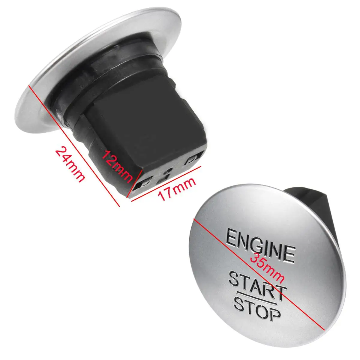 Старт стоп кнопка Зажигания без ключа для Mercedes-Benz CL550 ML350 CLS350 2215450714