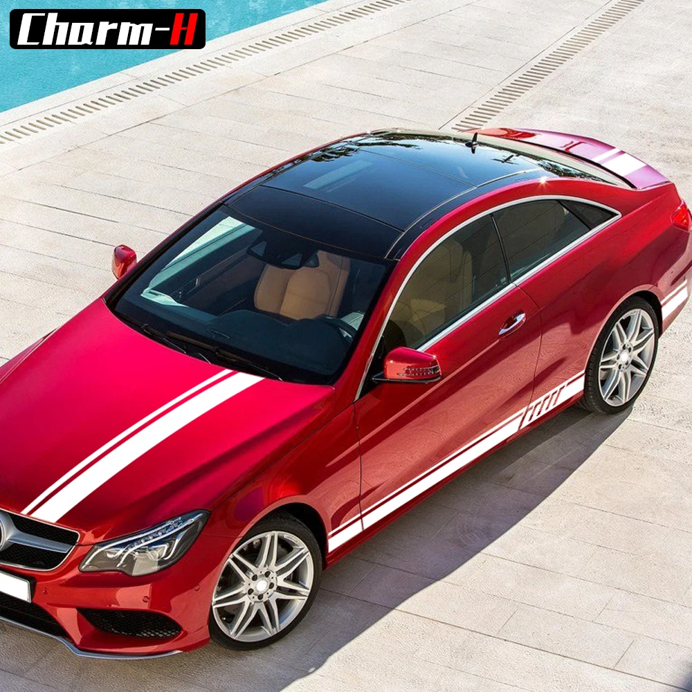 Виниловая наклейка для Mercedes Benz E Class W212 W213 E200 E250 E300 E63 AMG|Наклейки на автомобиль| |