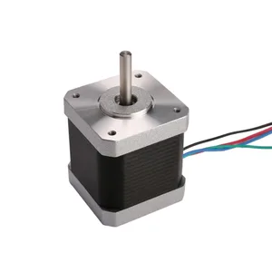 Best Selling! Wantai Nema 17 Stepper Motor 42BYGHW609 56oz-in 40mm 1.7A CE ROSH ISO CNC Router Plasma Engraving Grind Foam