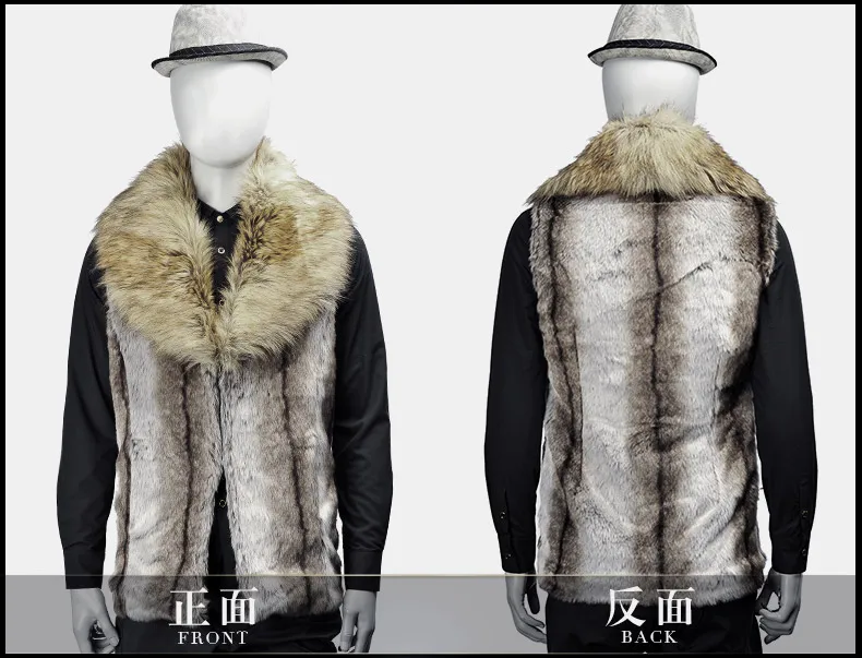 Жилетка мужская меховая на зиму/осень 2019|fur vest men|brand menvest brand men |