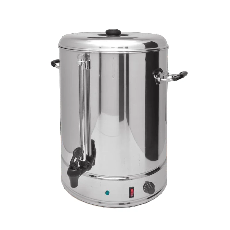 

Commercial Heating Kettle Electric Boiling Bucket 15L Anti-dry Burning Stainless Steel Water Heater Milk Tea Barrel WB-15A
