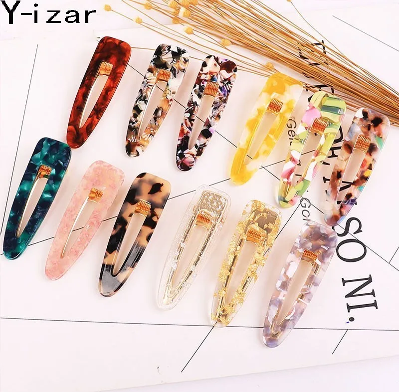 Women's hair accessories Acrylic multi-color variety of high quality summer style fashion Korean star popular hot sale jewelry |